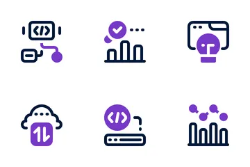 Analyse de site Web Pack d'Icônes