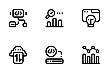 Analyse de site Web Pack d'Icônes