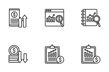 Analyse commerciale Pack d'Icônes