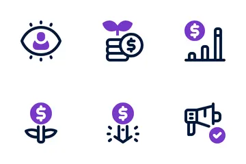 Analyste d'affaires Pack d'Icônes