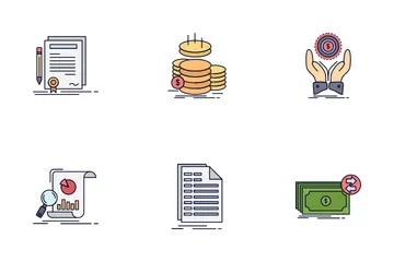 Analytic Investment And Balanced Scorecard Icon Pack