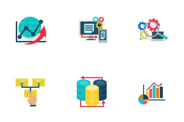 Analytic Technology Icon Pack