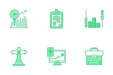 Analytics And Investment Icon Pack