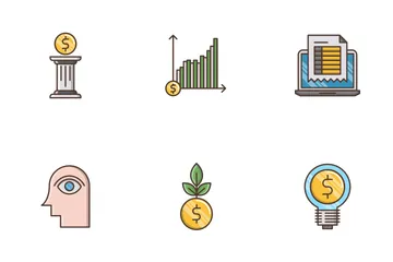 Analytics And Investment Icon Pack