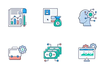 Analytics And Investment Icon Pack