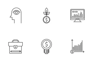 Analytics And Investment Icon Pack