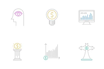 Analytics And Investment Icon Pack