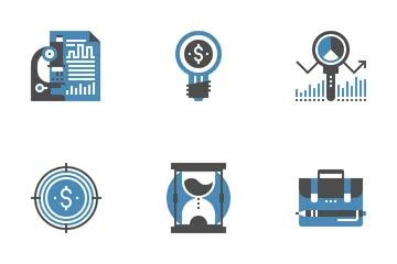 Analytics And Investment Icon Pack