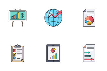 Analytics And Reports Icon Pack