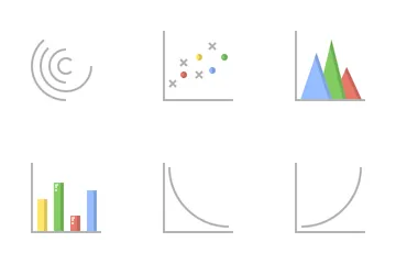 Analysen und Diagramme Icon Pack