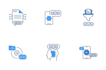 Analyzing Public Opinion Icon Pack
