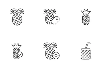 Ananas Pack d'Icônes