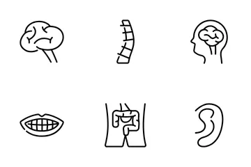 Anatomy Line V.2 Icon Pack