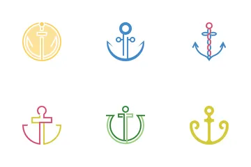 Anchor Logo Icon Pack