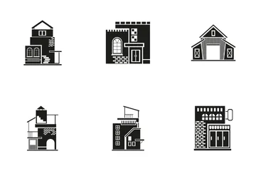 Ancient Building Icon Pack