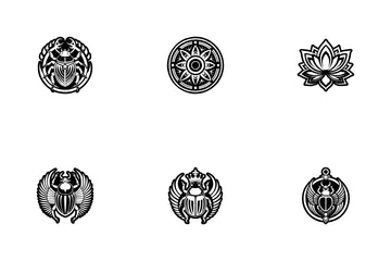 Ancient Egypt Symbols Icon Pack