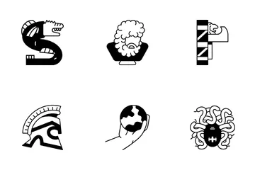 Ancient Roman Symbols Icon Pack