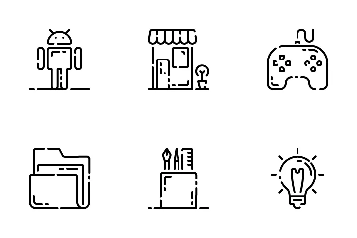 Android Icon Packs - Free Download in SVG, PNG