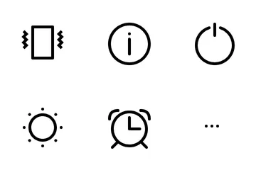 Android-Benutzeroberfläche Band 1 Symbolpack