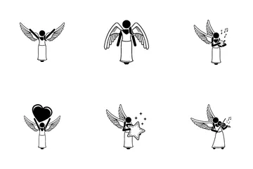 Angel Girl Icon Pack