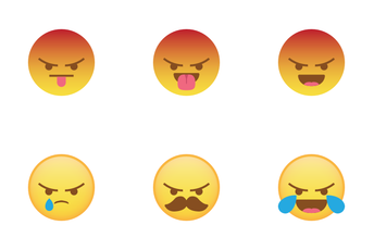 Angry Compilation Icon Pack