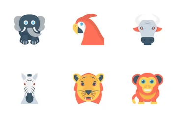 Animais e pássaros Icon Pack