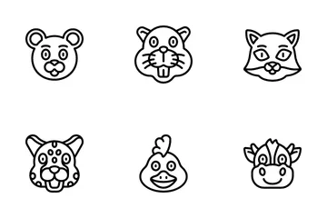 Animal Avatars Icon Pack