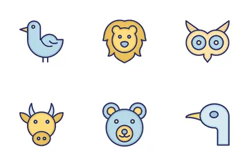 Animal e pássaro Icon Pack