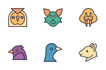 Animal e pássaro Icon Pack