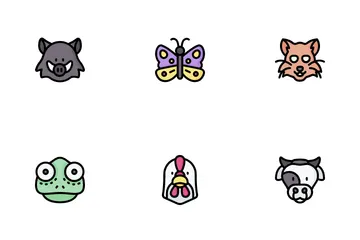 Animal Face Icon Pack