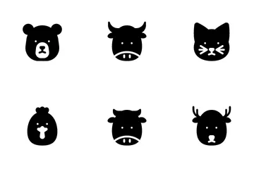 Animal Face Icon Pack