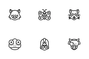 Animal Face Icon Pack