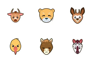 Animal Face Icon Pack