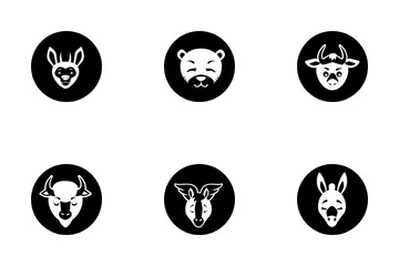 Animal Face Icon Pack