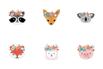 Animal Face Icon Pack