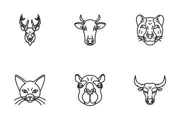 Animal Face Icon Pack