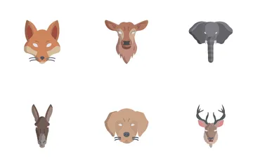 Animal Face Icon Pack