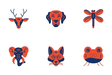 Animal Faces Icon Pack