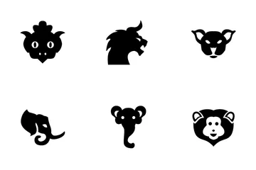 Animal Faces Icon Pack