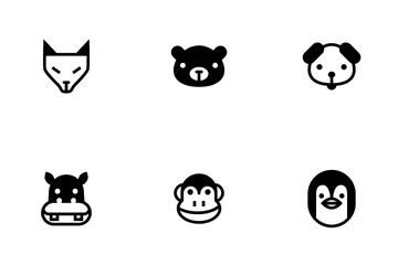 Animal Fill Icon Pack