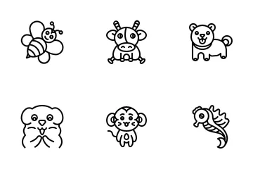 Animal Fofo Icon Pack