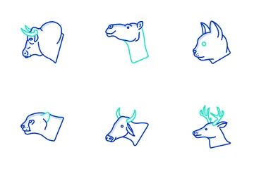 Animal Head Icon Pack