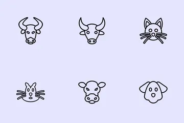 Animal Head Icon Pack