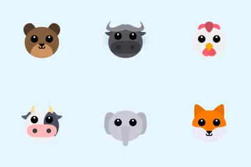 Animal Head Icon Pack