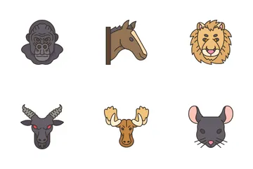 Animal Head Icon Pack