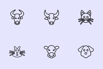 Animal Head Icon Pack