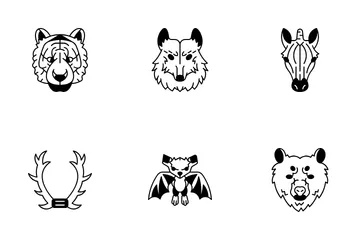 Animal Head Icon Pack