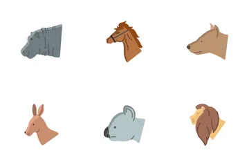 Animal Head Icon Pack