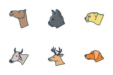 Animal Head Icon Pack