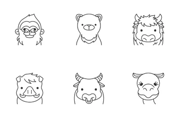Animal Head2 Icon Pack